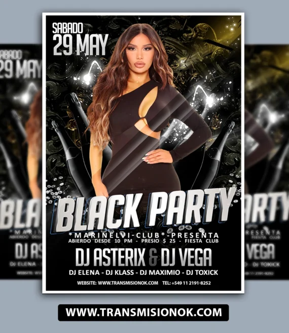 03 black party