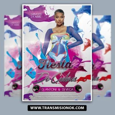 Fiesta de Colores PSD