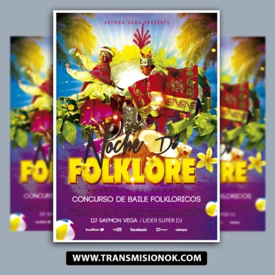 Noche De Folklore PSD