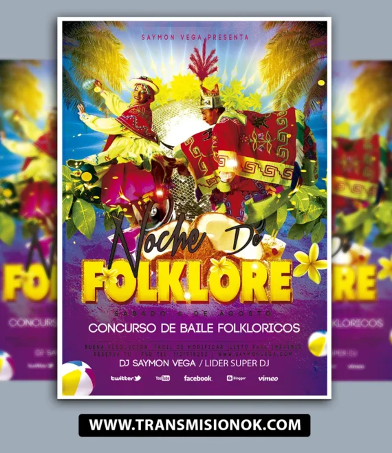 Noche De Folklore PSD
