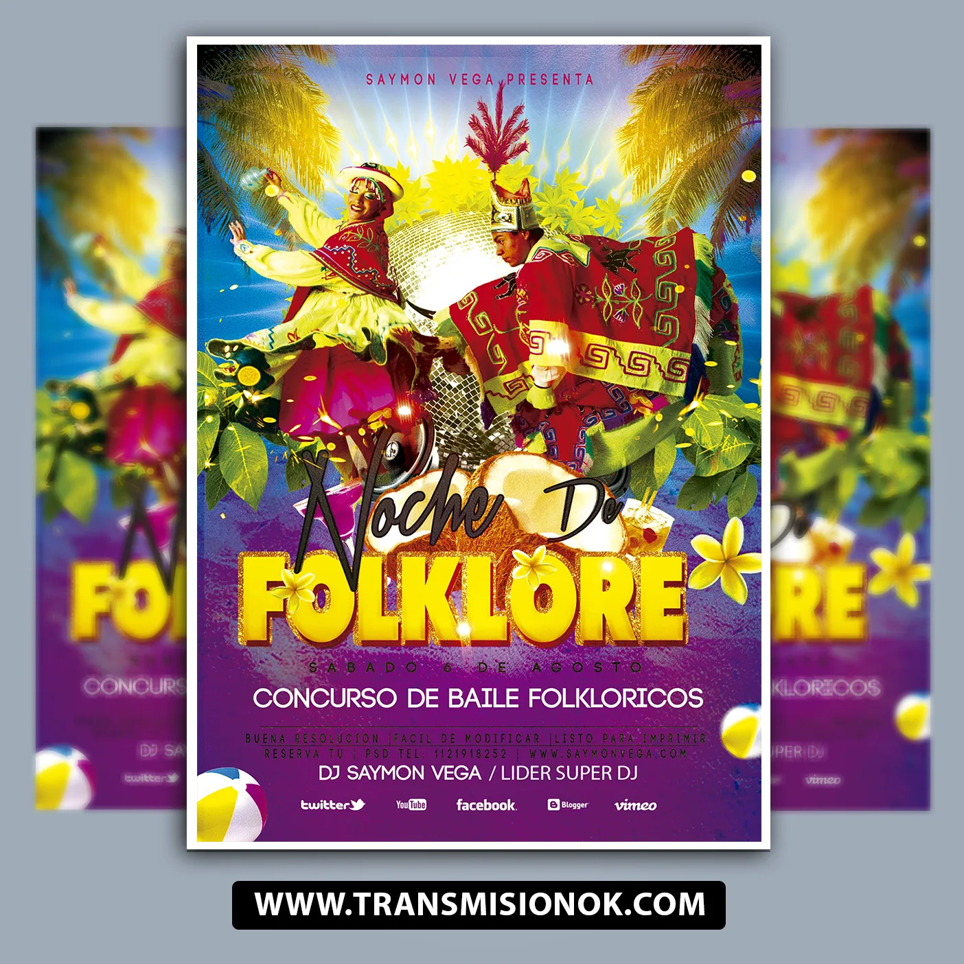 Noche De Folklore PSD